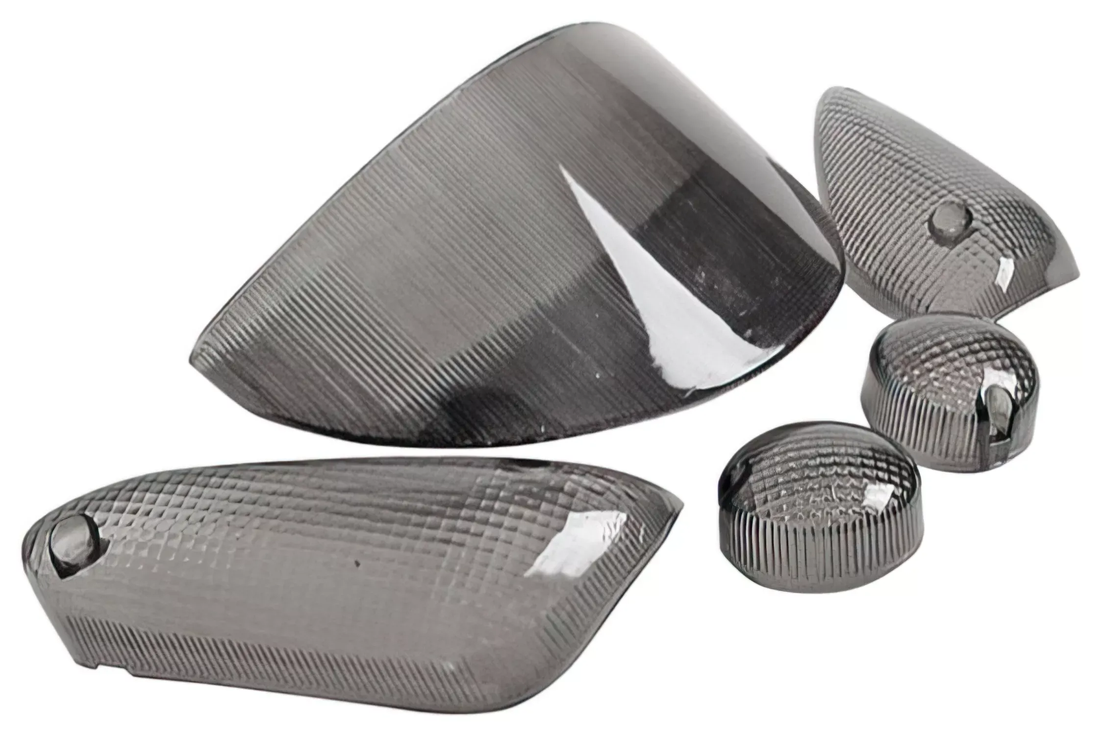 Knipperlicht Set STR8 (4) Met ACchterlicht Zwart Transparant