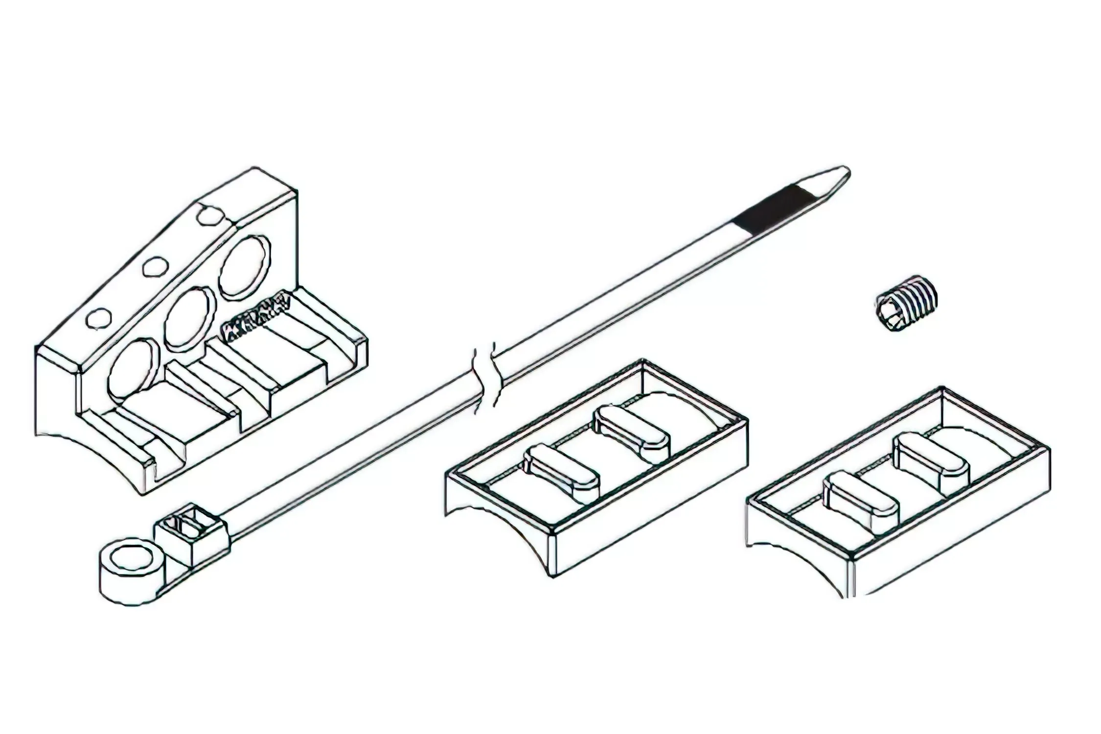 Bevestiging Voor Snelheidssensor Koso (Vork)