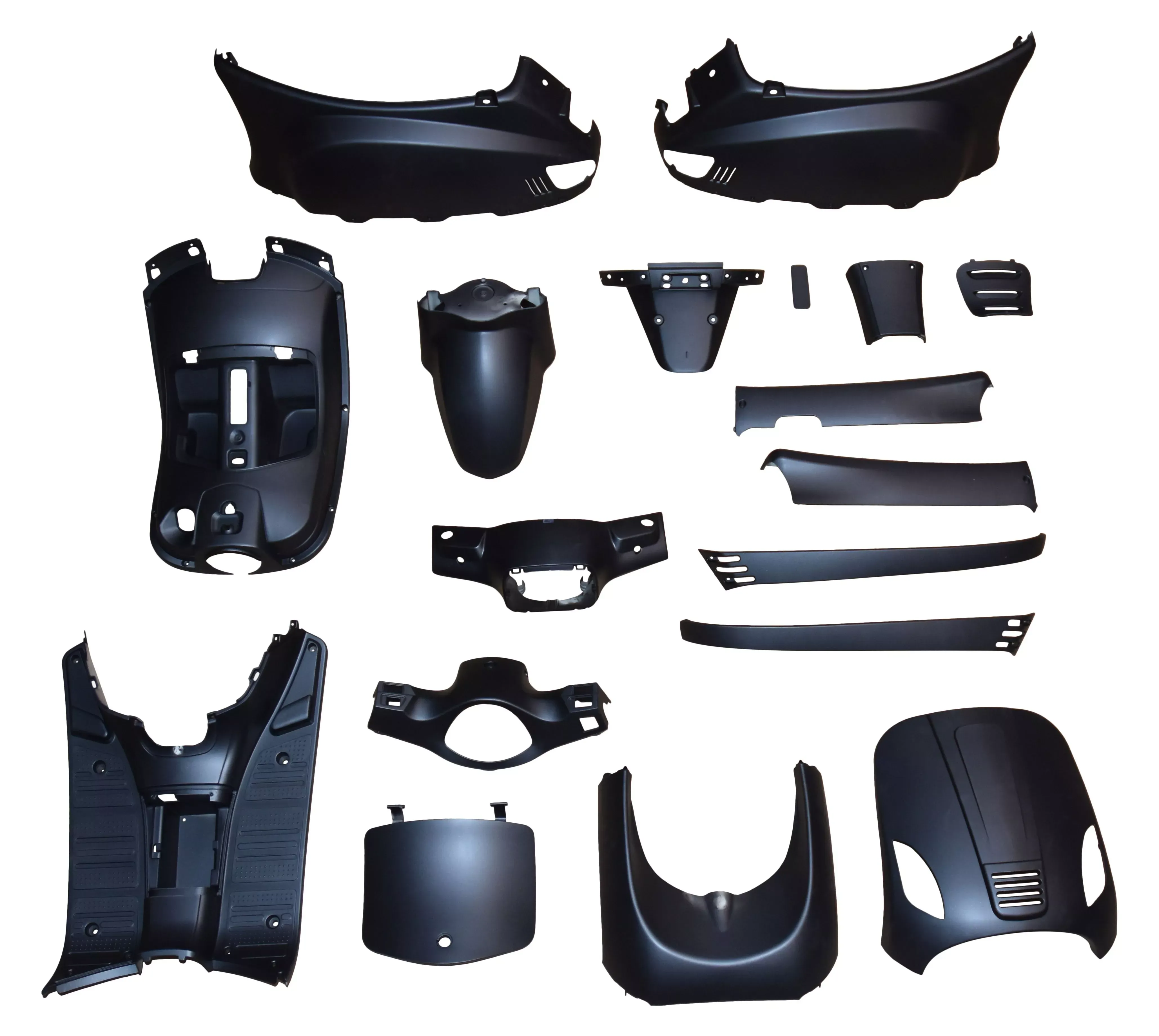 Kappenset China S/ Vx50S - Mat zwart