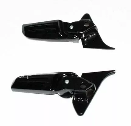 Voetsteun glans zwart Vespa Sprint / Primavera