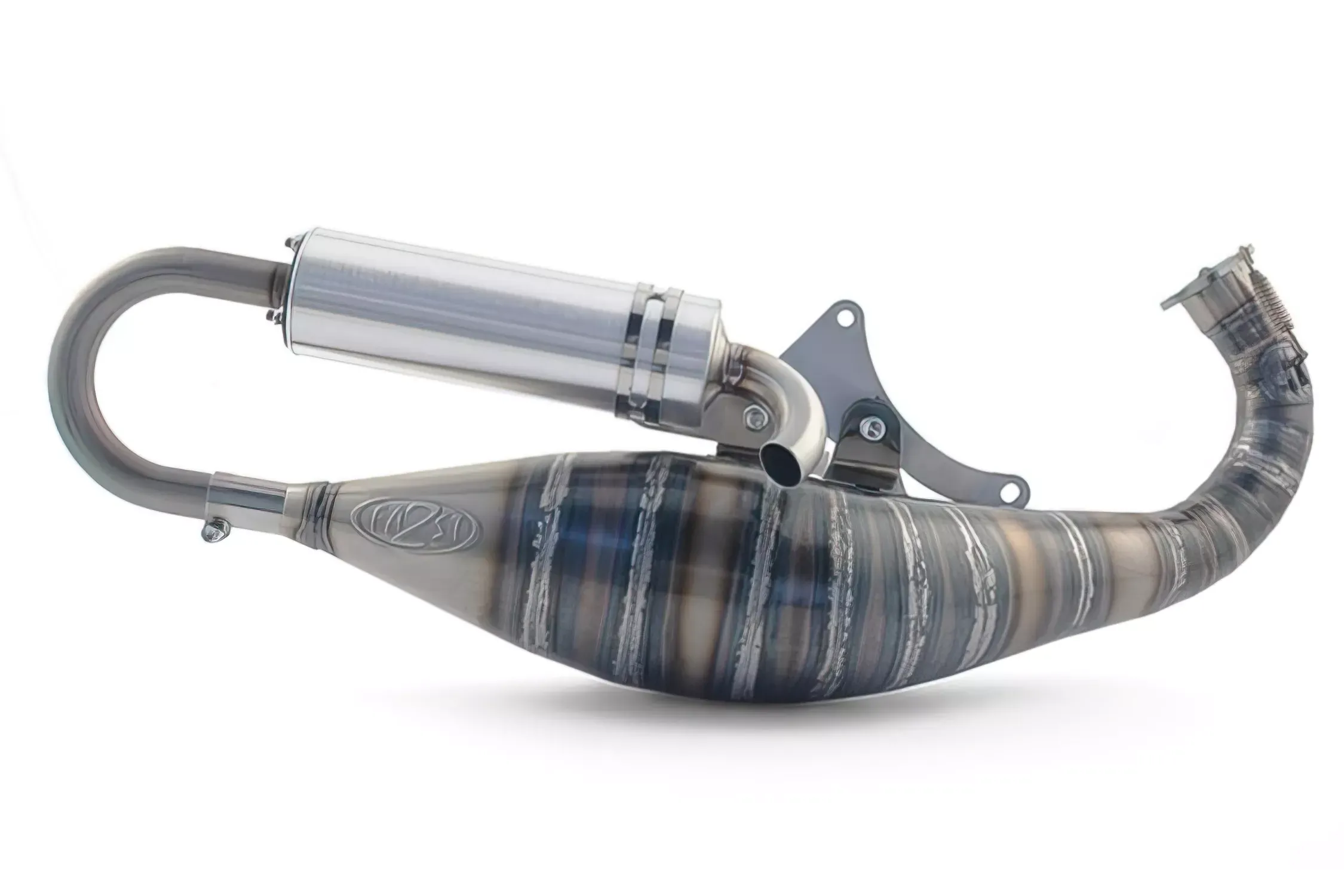 2Fast Uitlaat FL100 Voor Malossi C-One / RC-One Piaggio