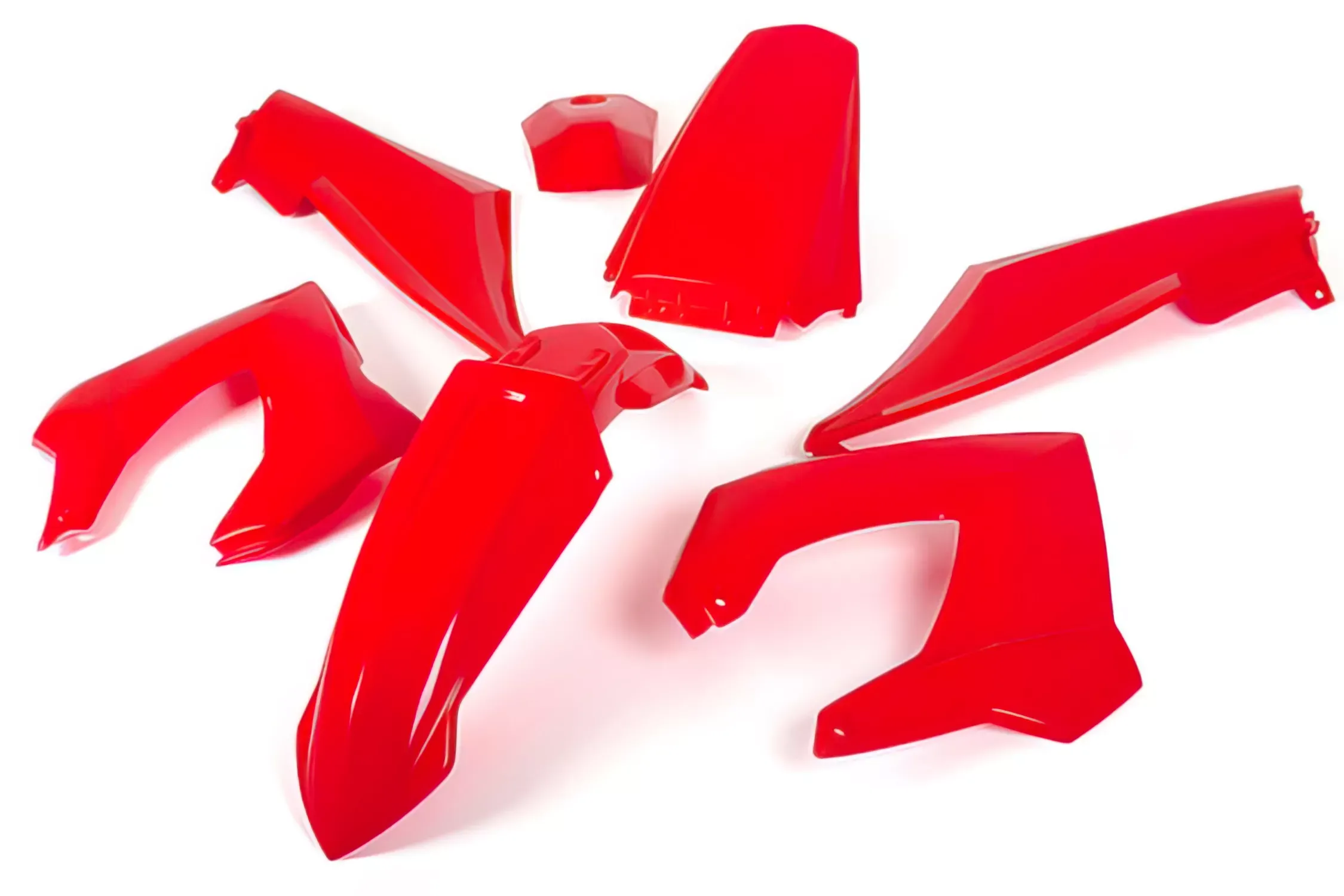 Kuip Kit 7 Stuks. Rode Derbi X-treme Voor 2011