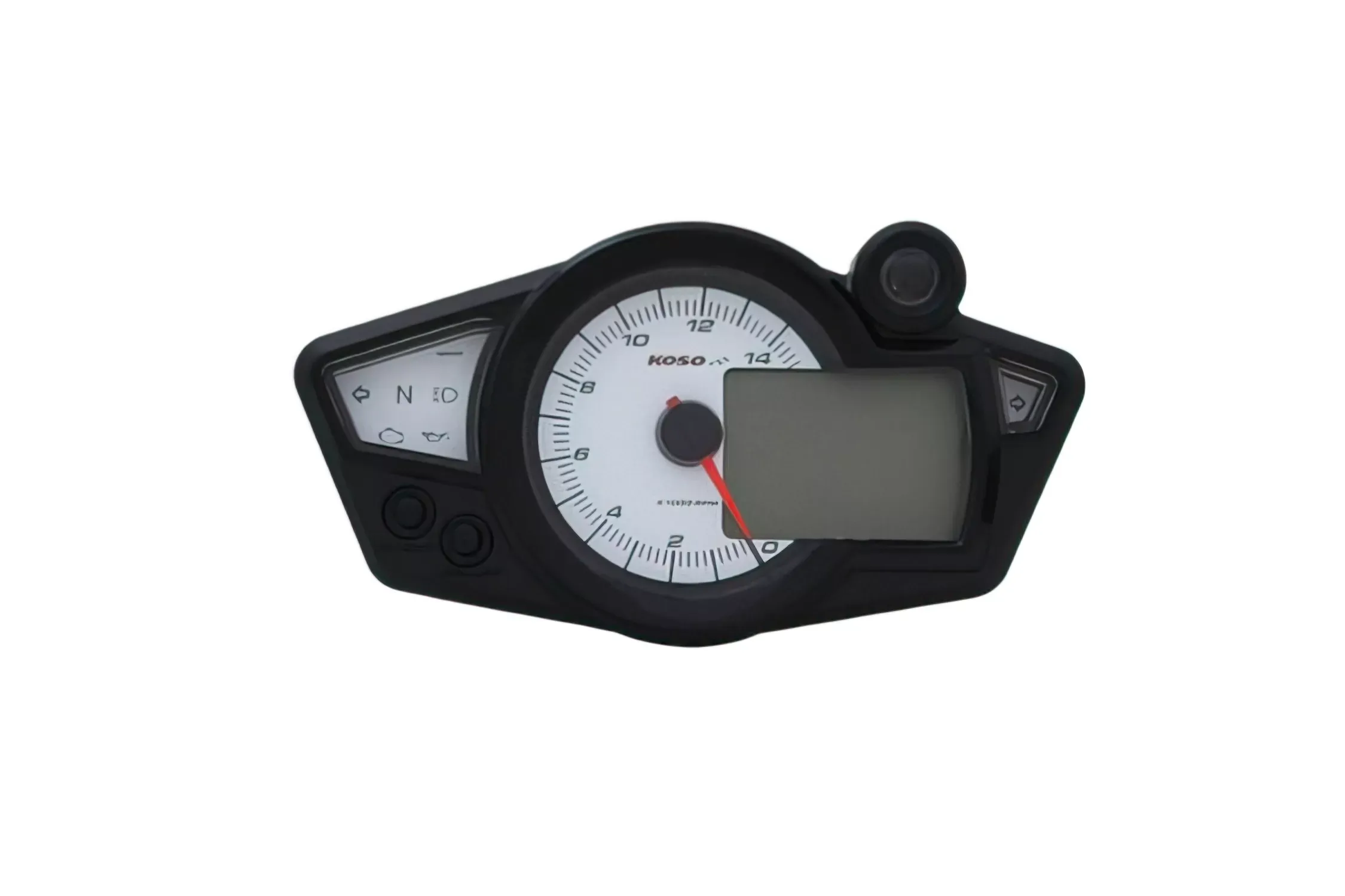 Snelheidsmeter / TAachometer Koso Digital  RX1N GP Stijl