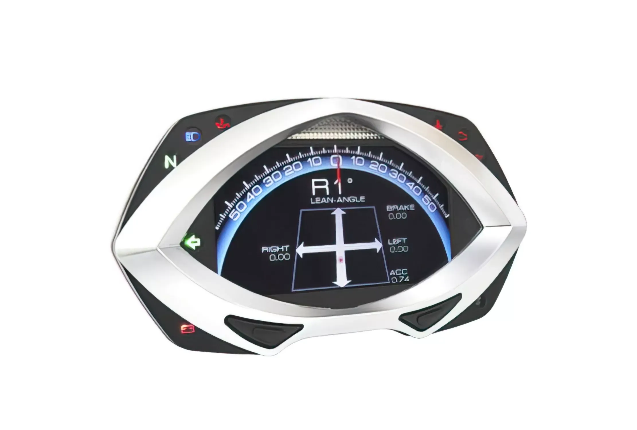 Snelheidsmeter Koso Digital RXF Multifunctioneel