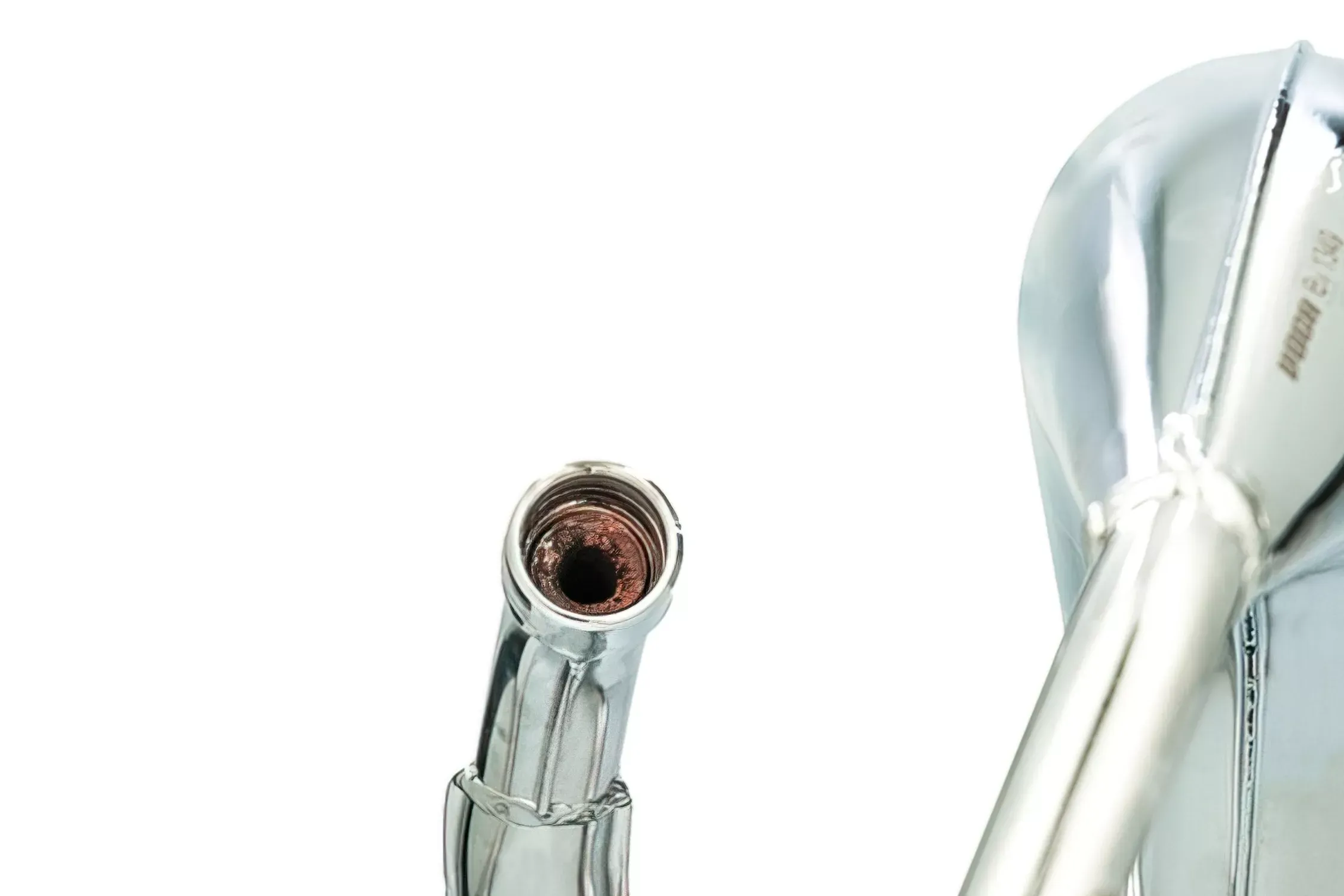 Uitlaat Voca Cross Verchroomd 50 / 70CC CE Zwart Sherco SM / SE 50CC