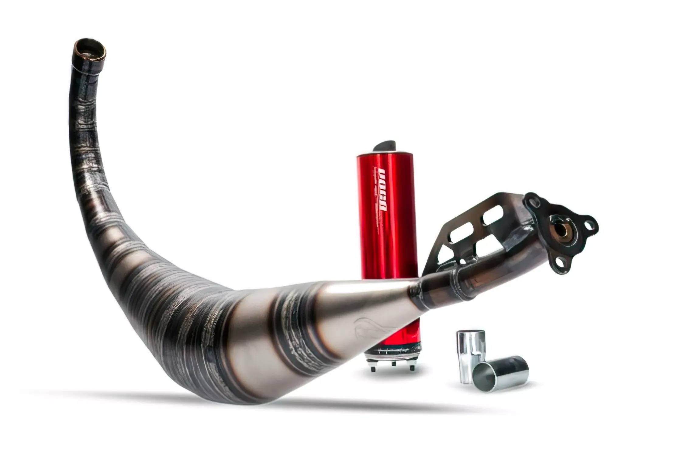 Voca Rookie Uitlaat 50/70CC Rode Geluiddemper CE Beta RR NA 2012