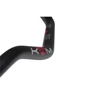 Stuur MX 28mm Met Pad KRM Zwart / Rood