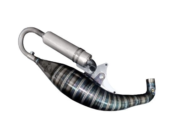 Uitlaat DDL Minarelli Horizontaal Testa Rossa Malossi carter 94