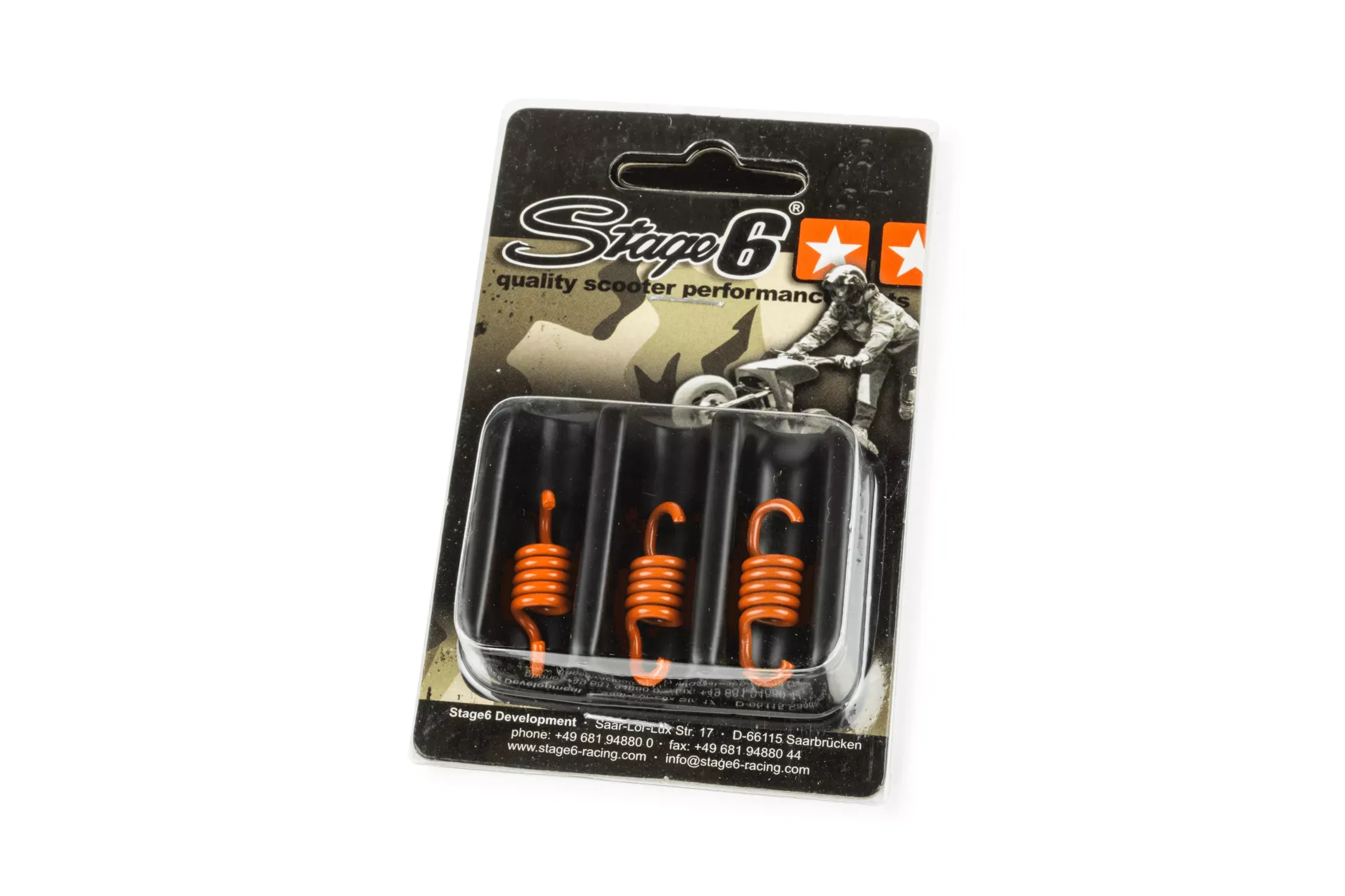 Stage 6 Koppelingsveren set -  Stage6 koppeling - Oranje/Medium