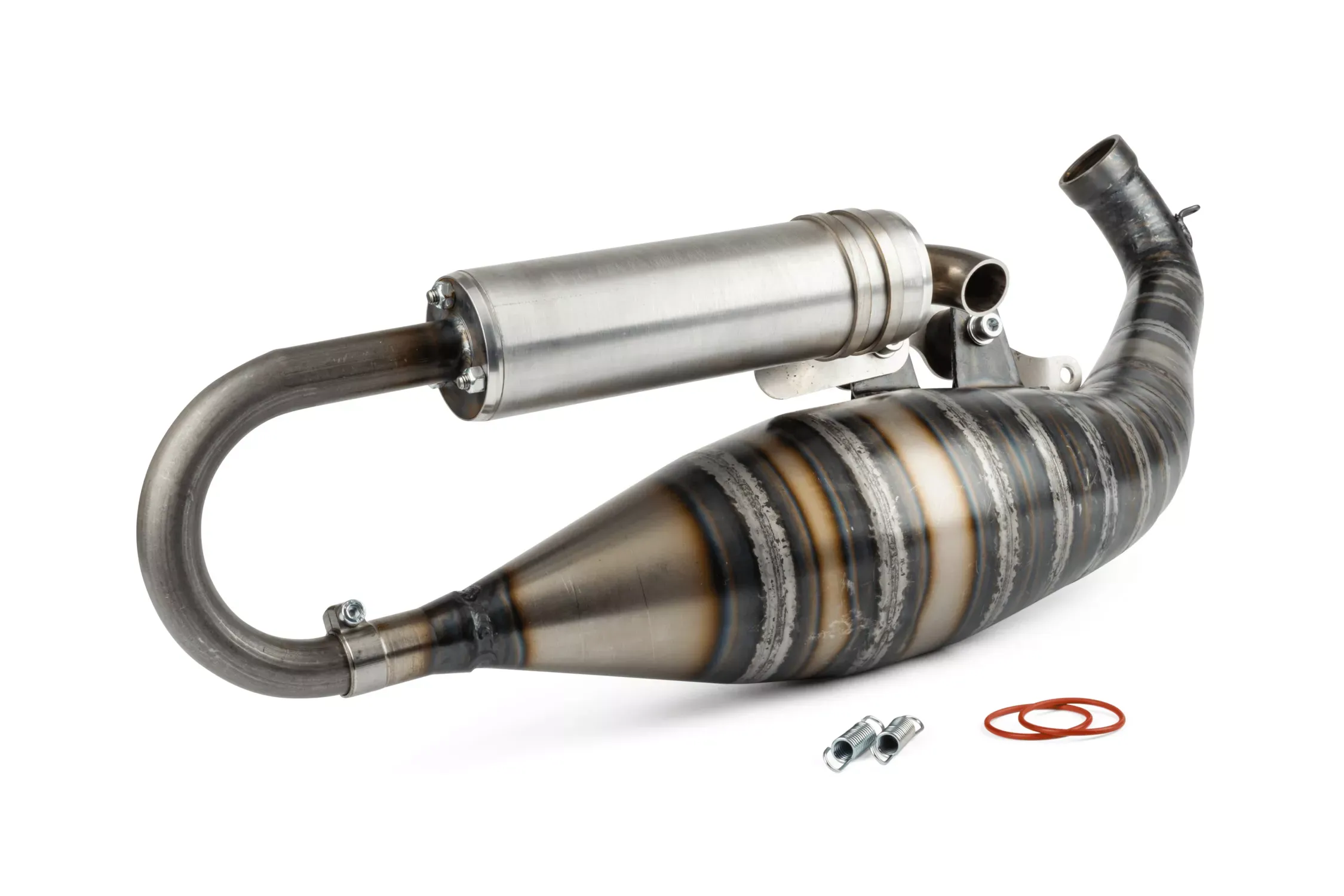 Uitlaat Ottopuntouno R-18 100CC Voor Malossi RC-One Minarelli