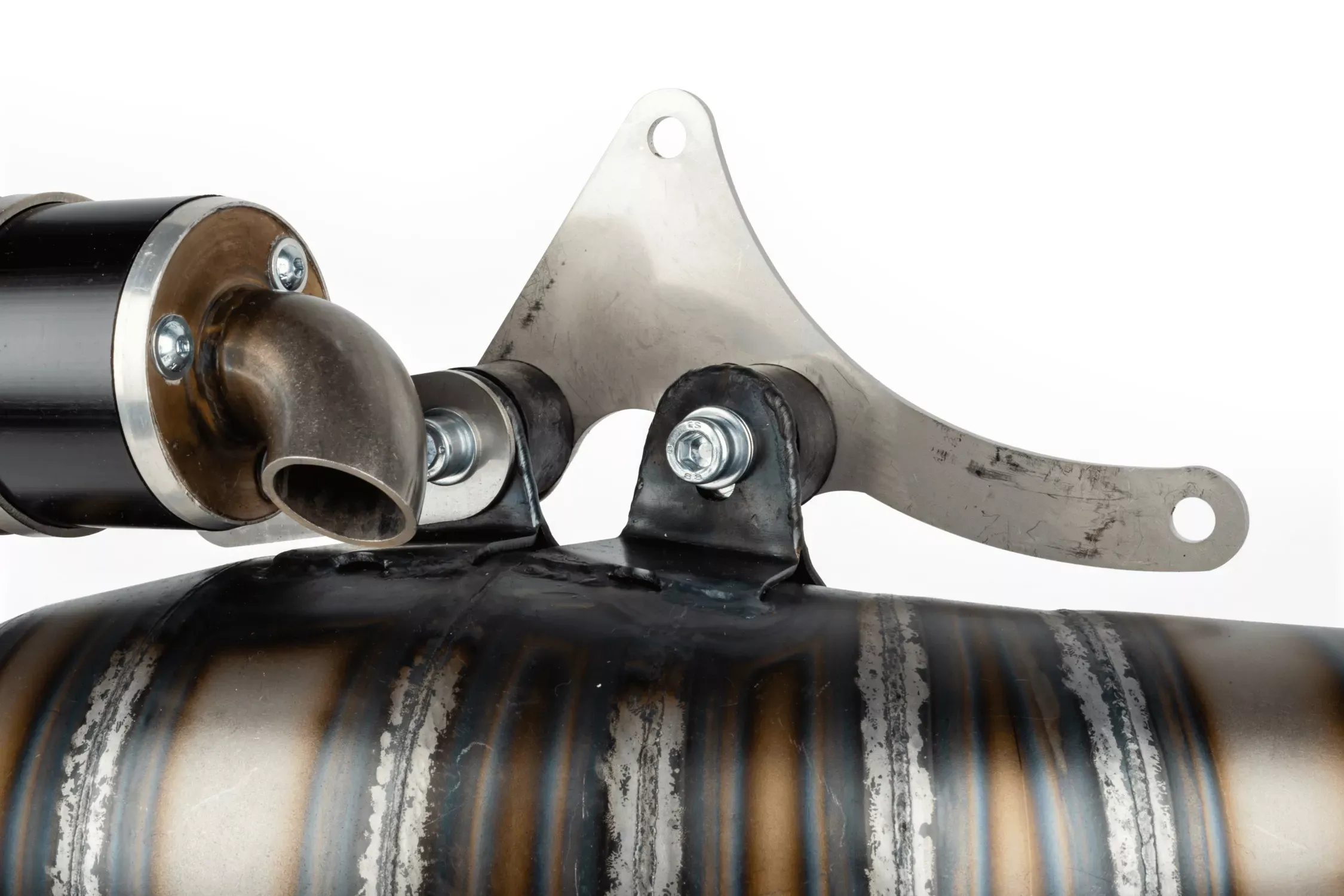 Uitlaat Ottopuntouno R-18 100CC Voor Malossi RC-One Piaggio