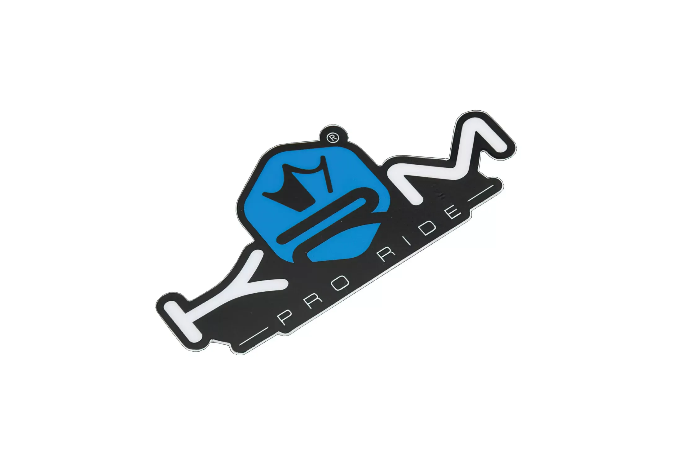 Sticker KRM Pro Ride Blauw/ Wit /Blauw