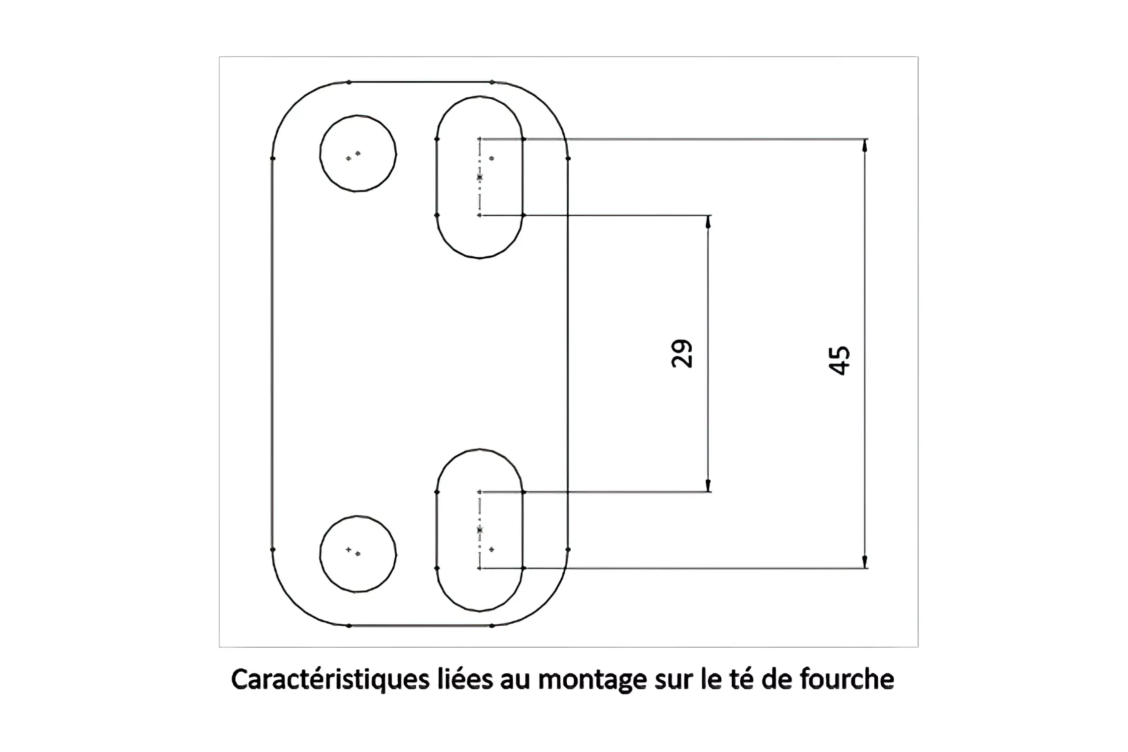 Stuurklemen 28MM KRM Zwart / Blauw