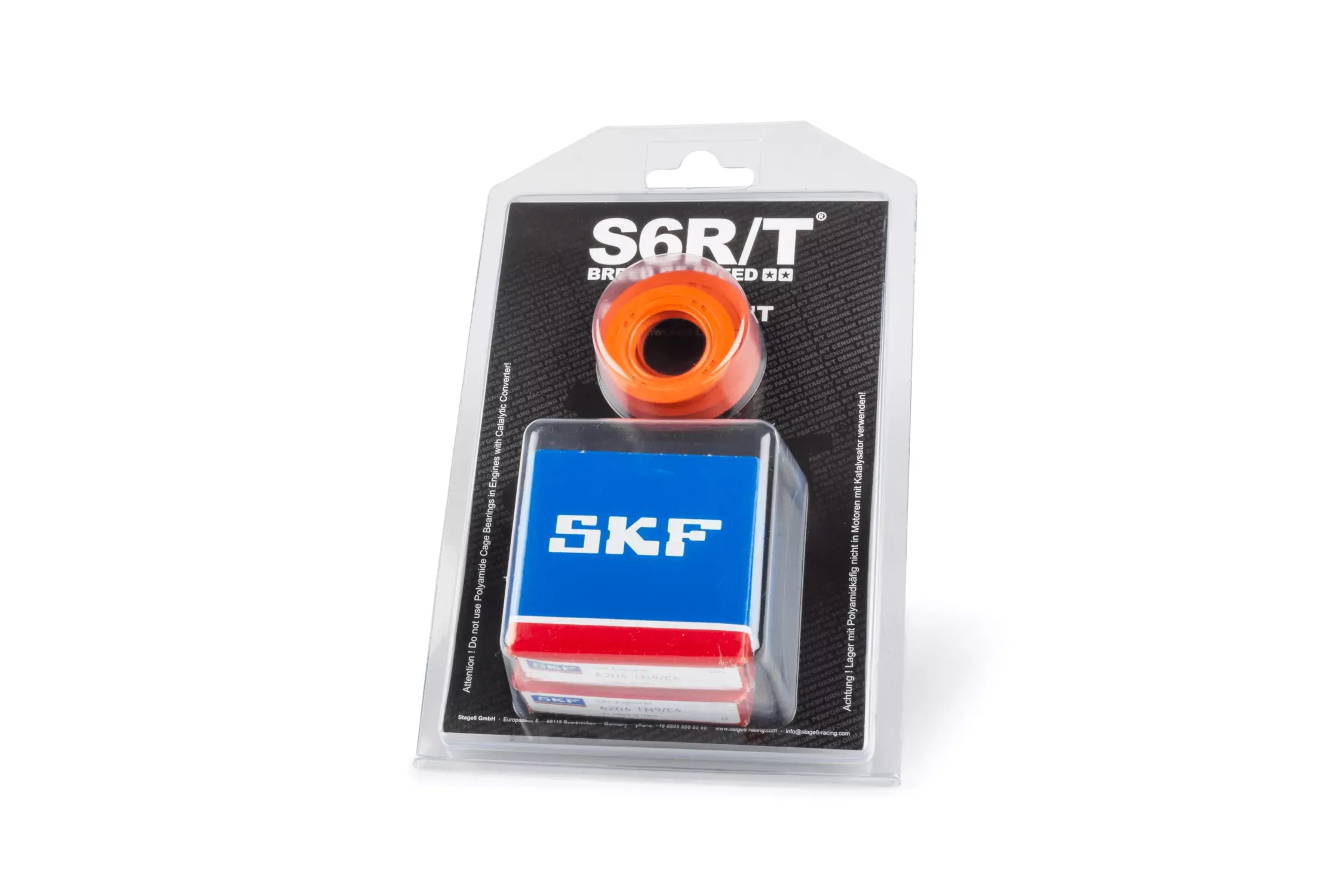 Krukaslagers en keerringen Stage 6 R/T C4 Minarelli - Polymeer Kooi