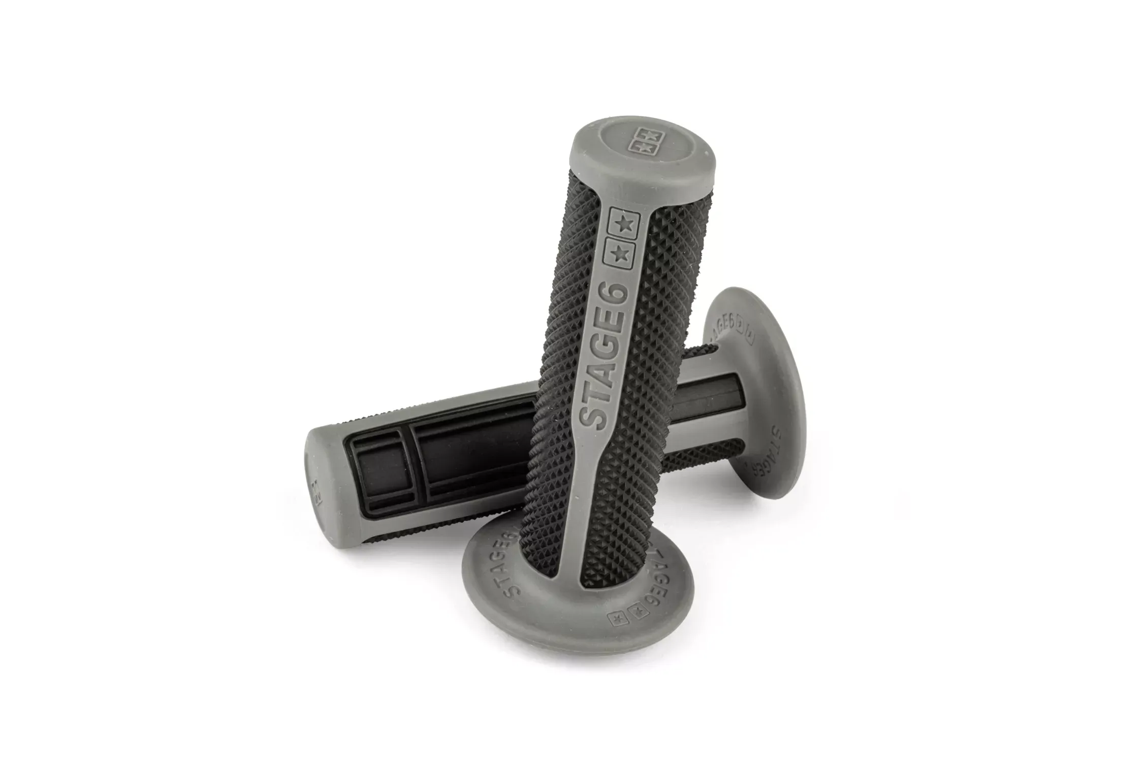 Handvatset ultimate grips Stage6 zwart/grijs