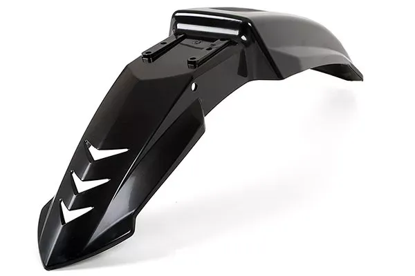 STR8 Spatbord Supermotard Zwart