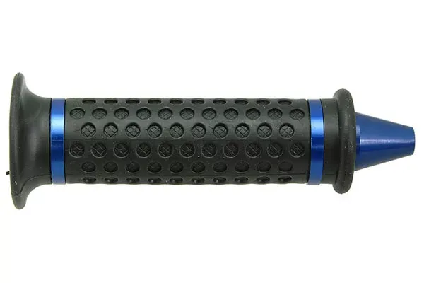 Grips STR8 Konik Kegelvormige Eindkappen Zwart / Blauw