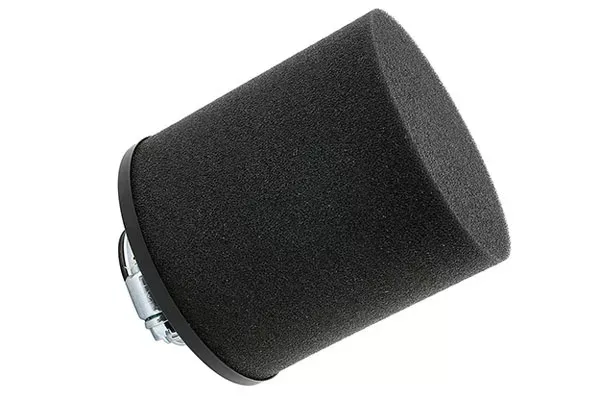 STR8 Luchtfilter Zwart Schuim Lang Recht (Voor 12-21MM Carben)