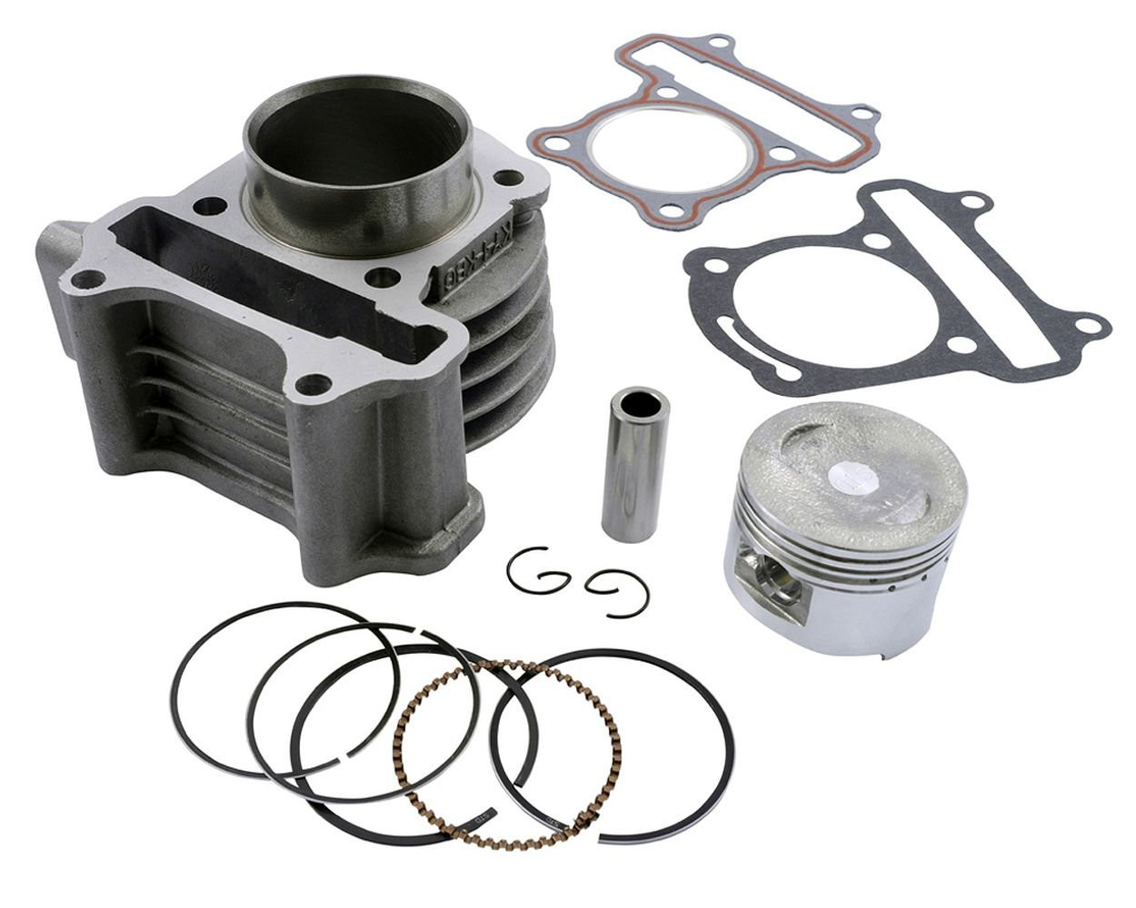 Cilinder 72cc Gy6 4t Aluminium (Compleet met zuiger)