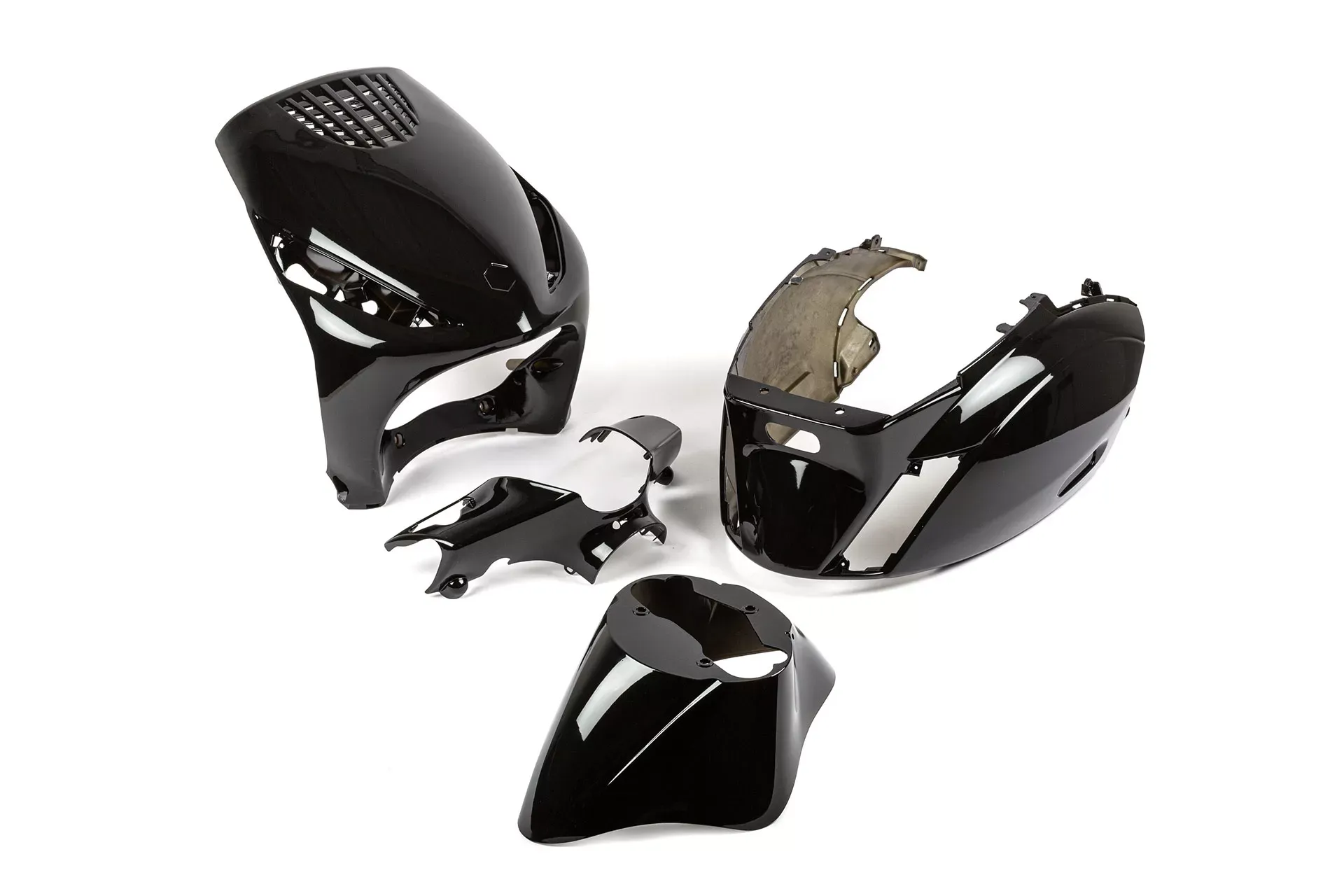 Kuipset 4 Stuks. Zwart Piaggio Zip 50 NA 2000