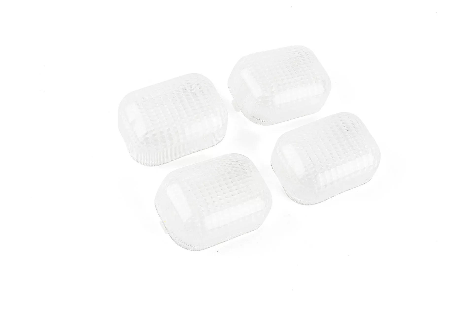 Indicatorlenzen Voor / Achter Wit Peugeot Trekker/ Squab / Derbi Senda L / XP6