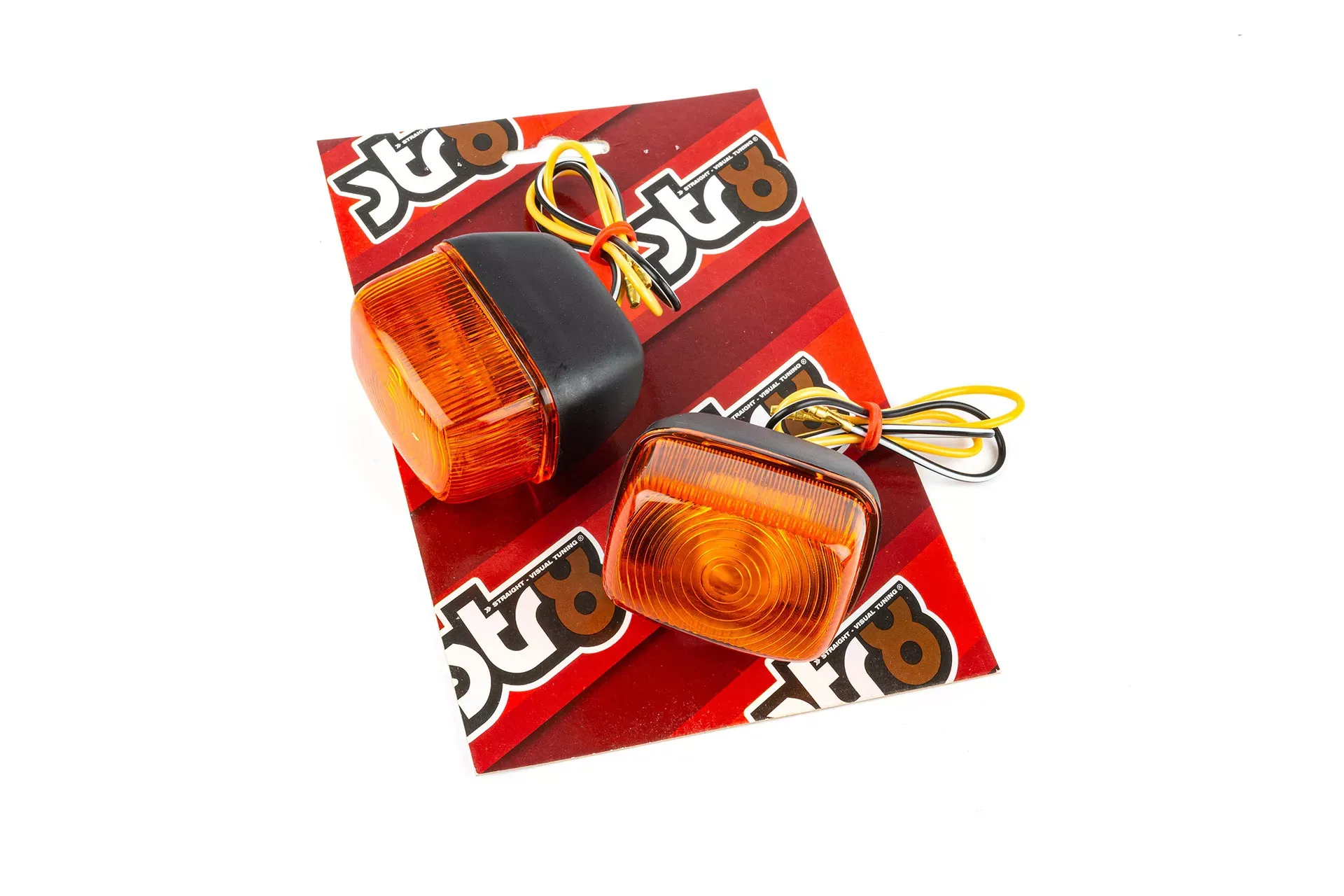 Indicatoren Voor Zwart / Oranje MBK Booster / Yamaha BW'S Voor 2003