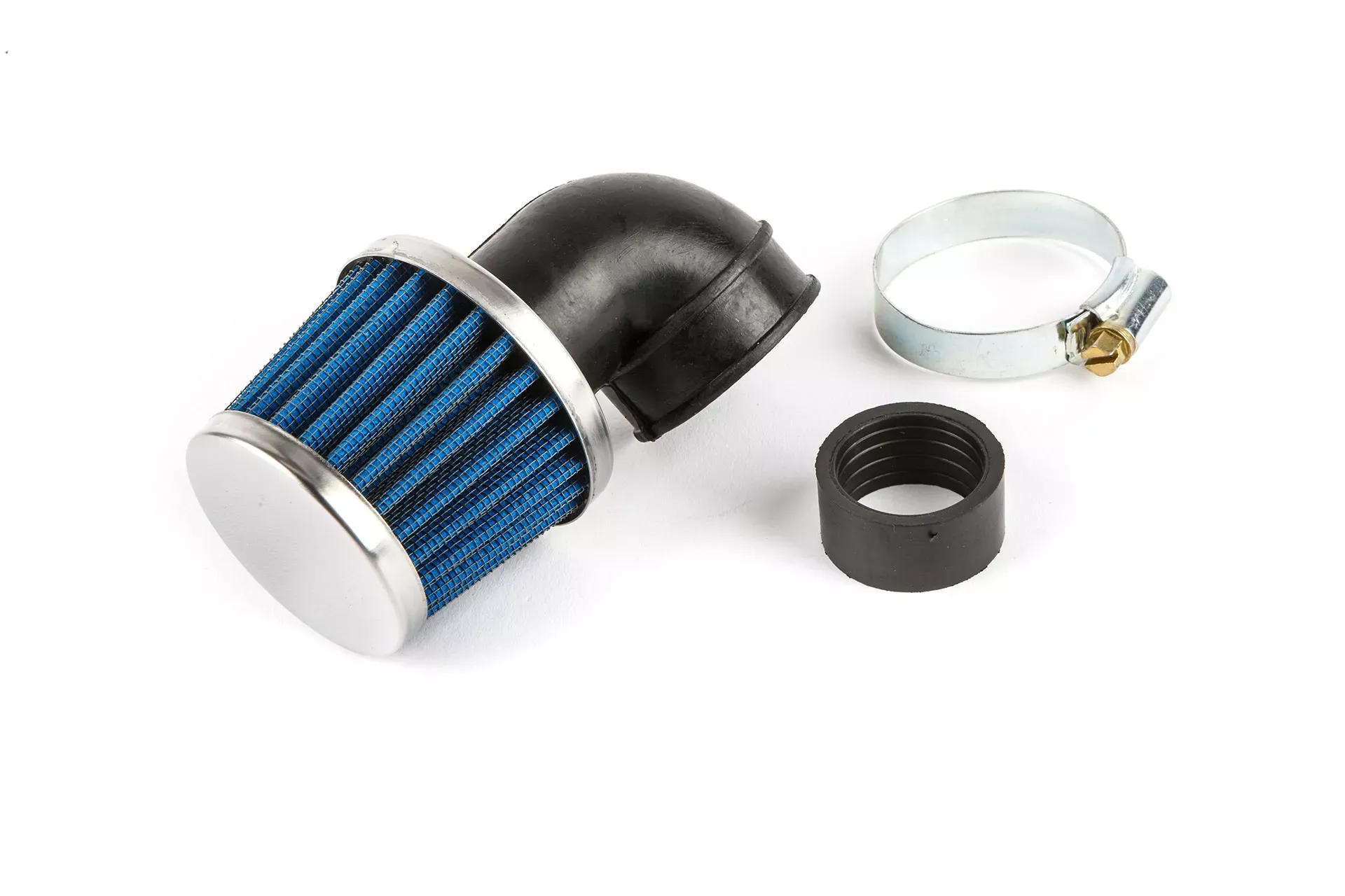 Luchtfilter KN Conisch 90 Graden Hoek 28-35MM Chroom