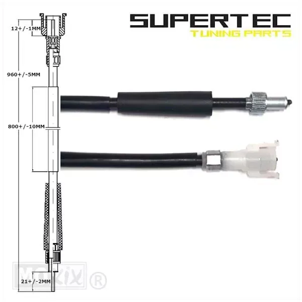 KM tellerkabel Piaggio Typhoon 50-125 >96