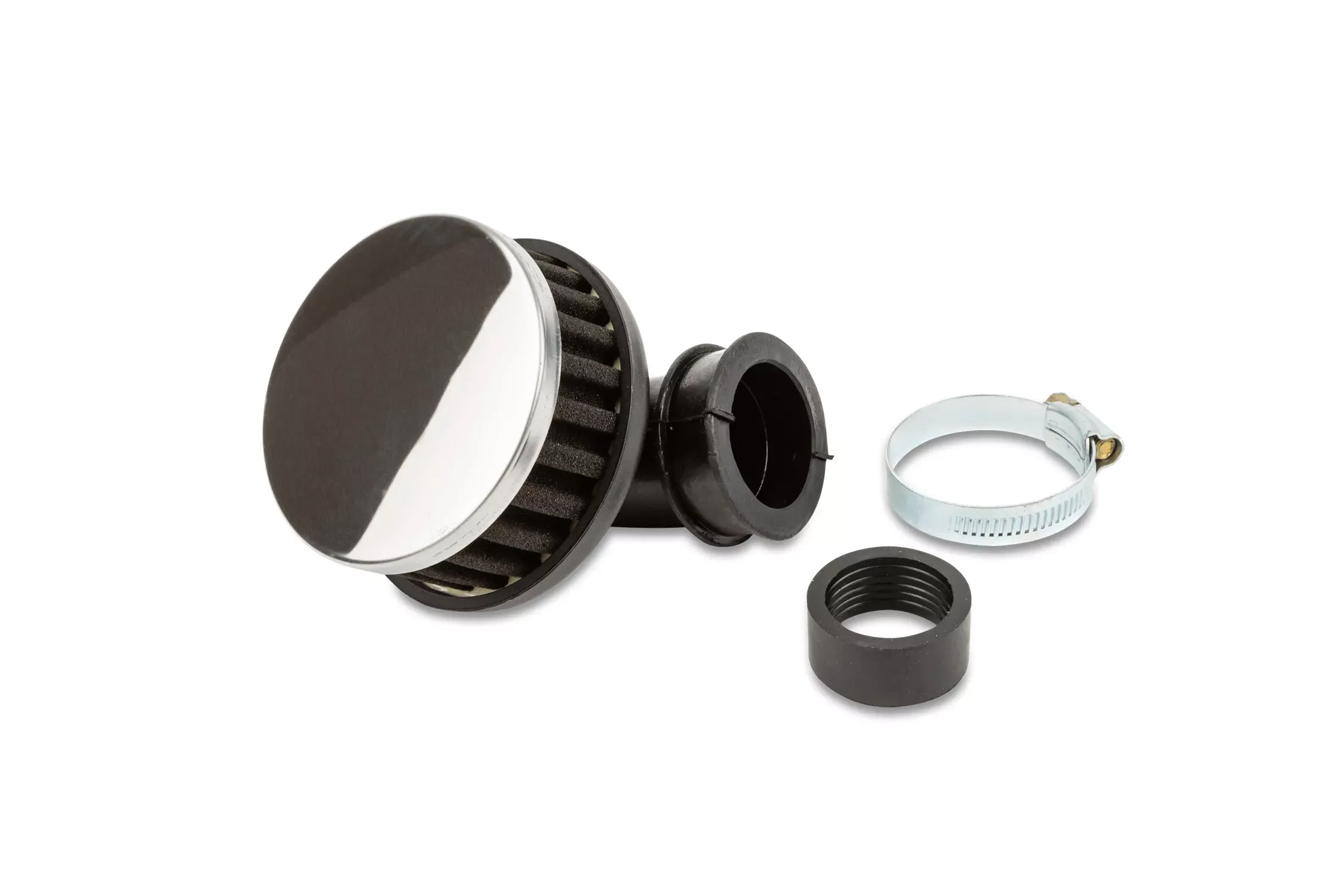 Luchtfilter Luchtkoel Hoek D.28-35MM Zwart