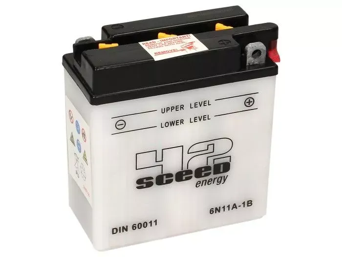 Accu 6N11A-1B 6v 11Ah