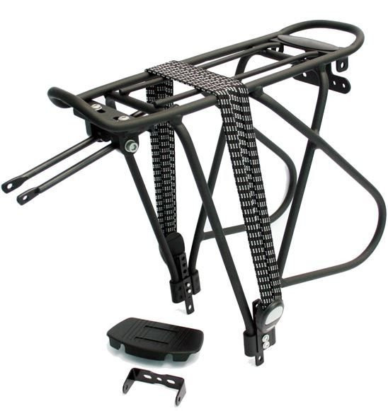 Achterdrager 26/28" Massload Verstelbaar Mat Zwart