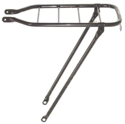 Achterdrager 26/28" Steco Met Scharnierbare Poten Zwart