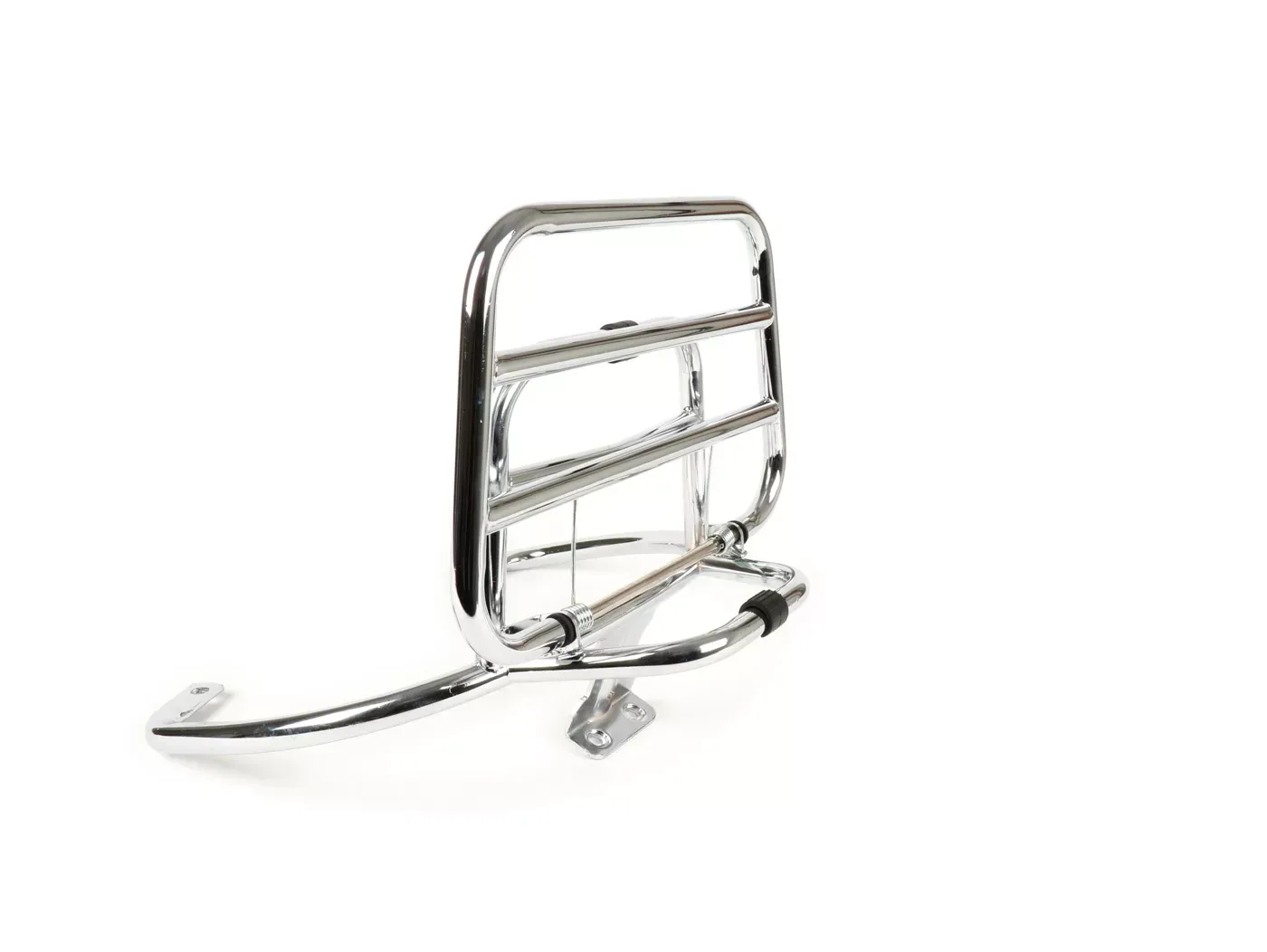 Achterdrager Neerklapbaar MOTO NOSTRA Vespa GT, GTL, GTV, GTS, GTS Super GT60 - 125-200-250-300cc Chroom