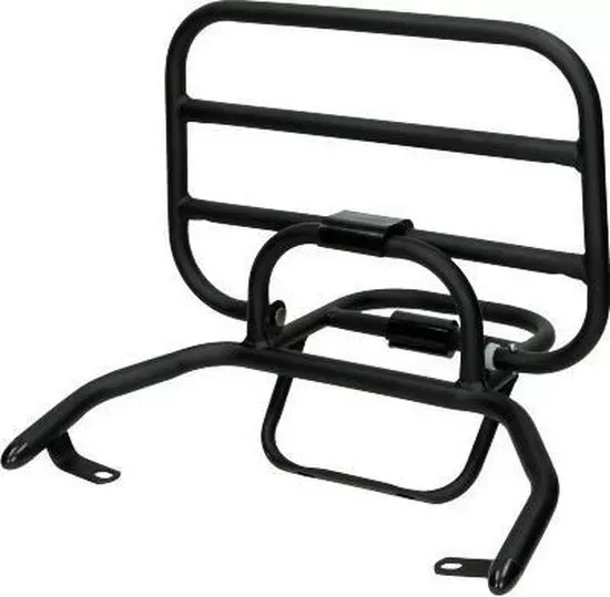 Achterdrager voor China LX / AGM VX50 - opklapbaar - Zwart