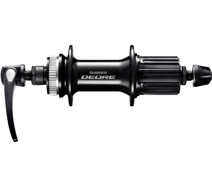 Achternaaf Shimano Deore HB-M6000  36 Gaats 135 mm Inbouwbreedte Met Snelspanner Zwart