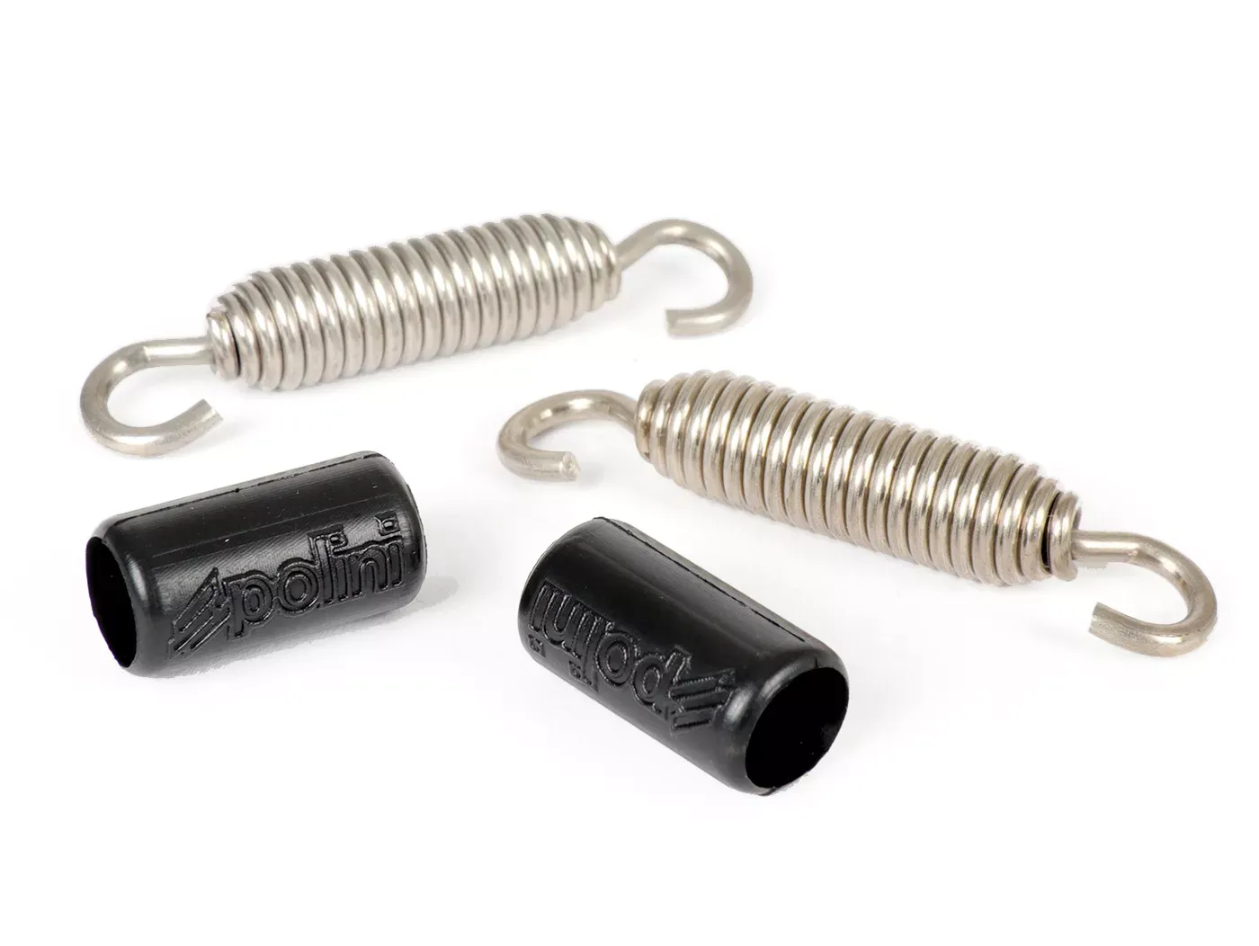 Uitlaatveren Set Polini 79mm, Inox  Anti Rammelaar