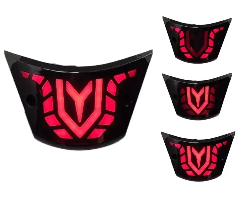 LED achterlicht Piaggio Zip - Alpha Styling (Python / Moving tube)