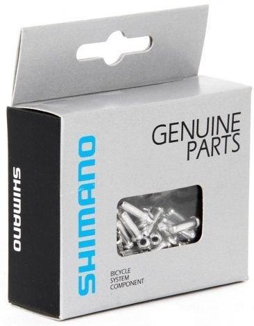 Anti-rafel Nippel Shimano ø1.2mm Aluminium Zilver (100 Stuks)