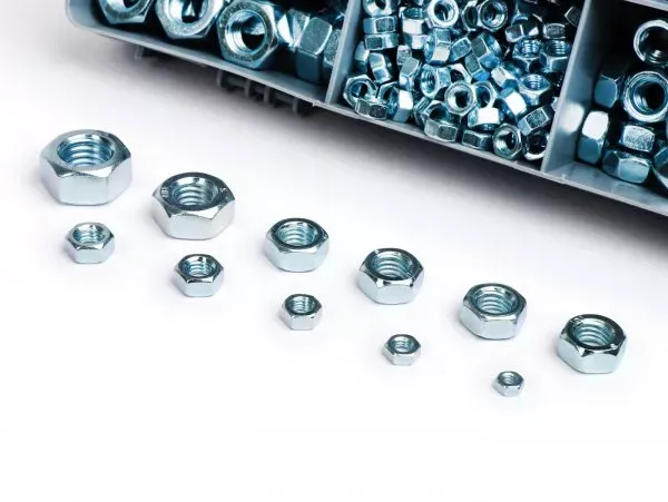 Assortimentsdoos Voor Moeren OEM M5  M12, 1000 st