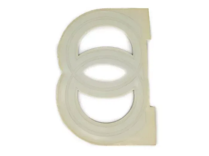 Aufkleber Gileraringe Weiss Piaggio Gilera Runner