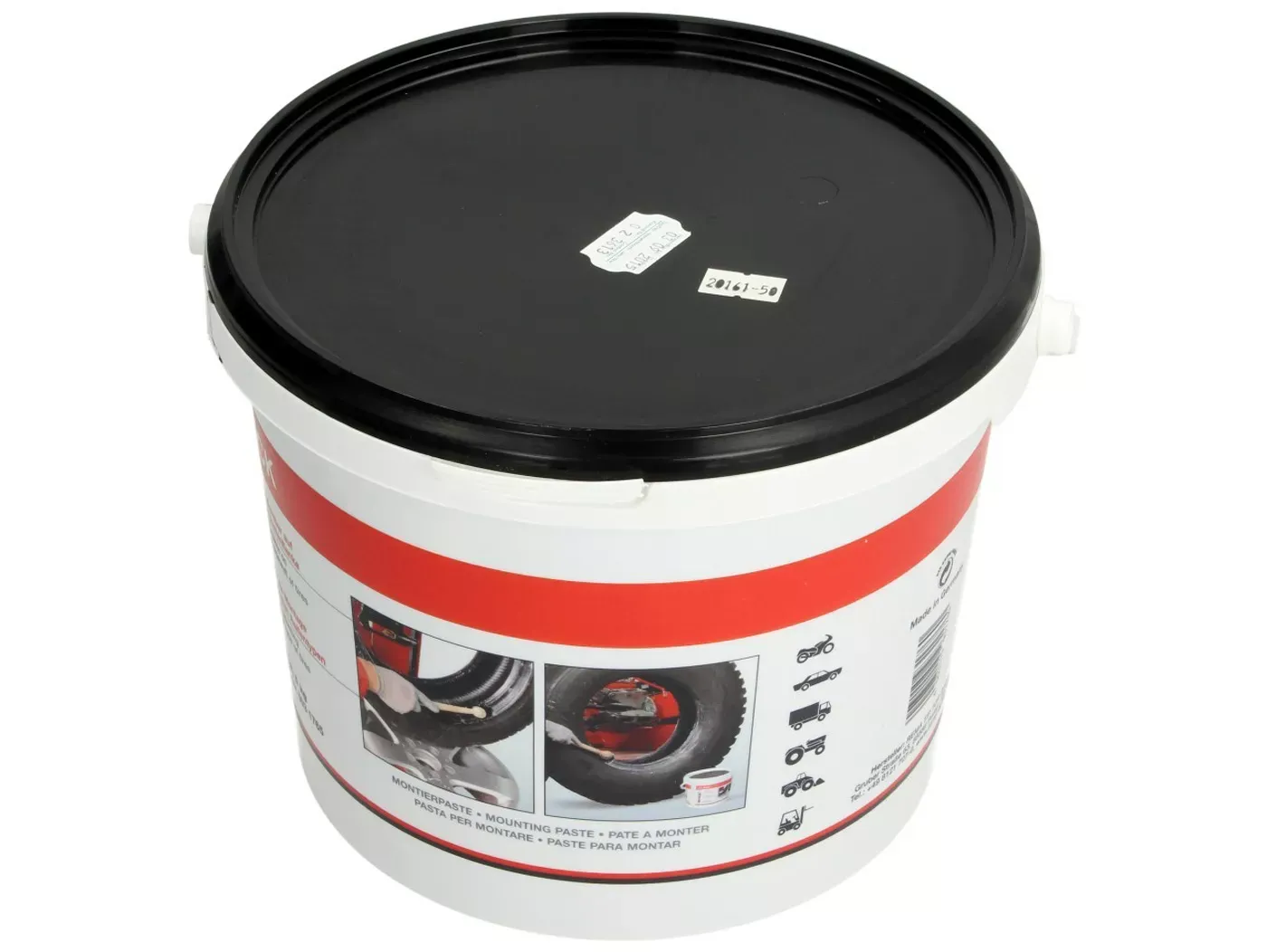 Bandenmontagepasta Zwart ECON  5 kg