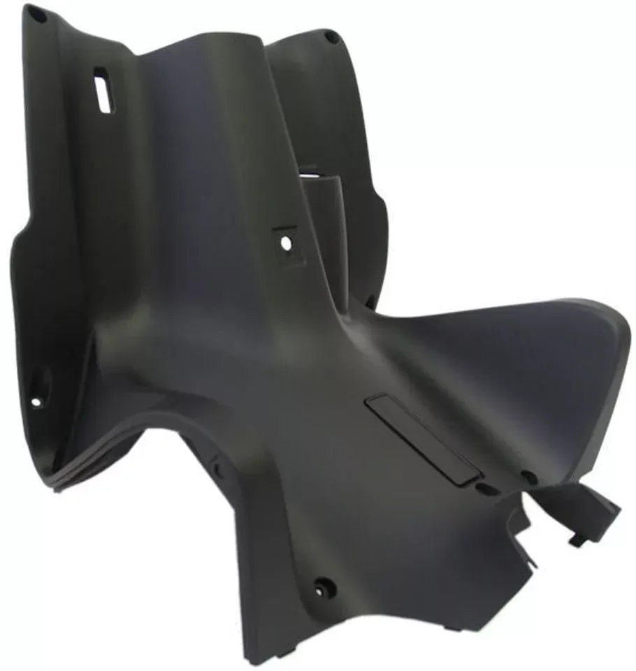 Beenschild Yamaha Aerox - Mat Zwart (binnenscherm)