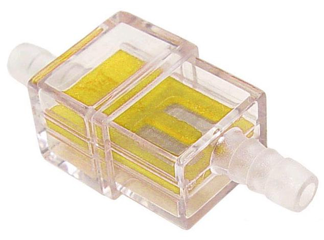 Benzine filter - Fast Flow 7mm - Geel