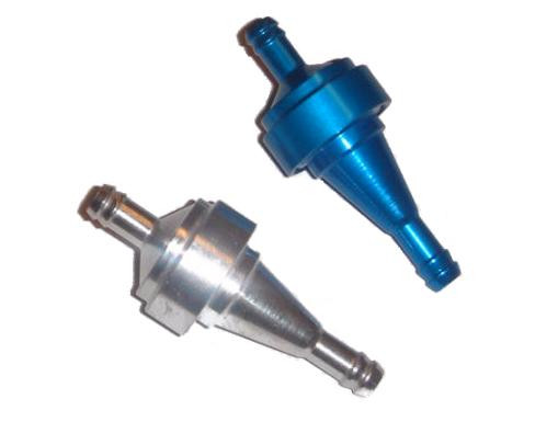 Benzine filter - Universeel - Kleur: Chroom / Zilver