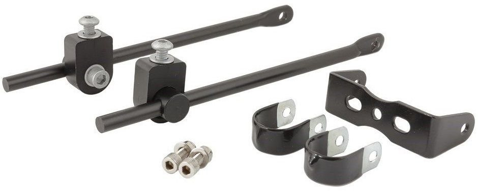 Bevestigingsmateriaal Voor Achterdrager Massload Zwart