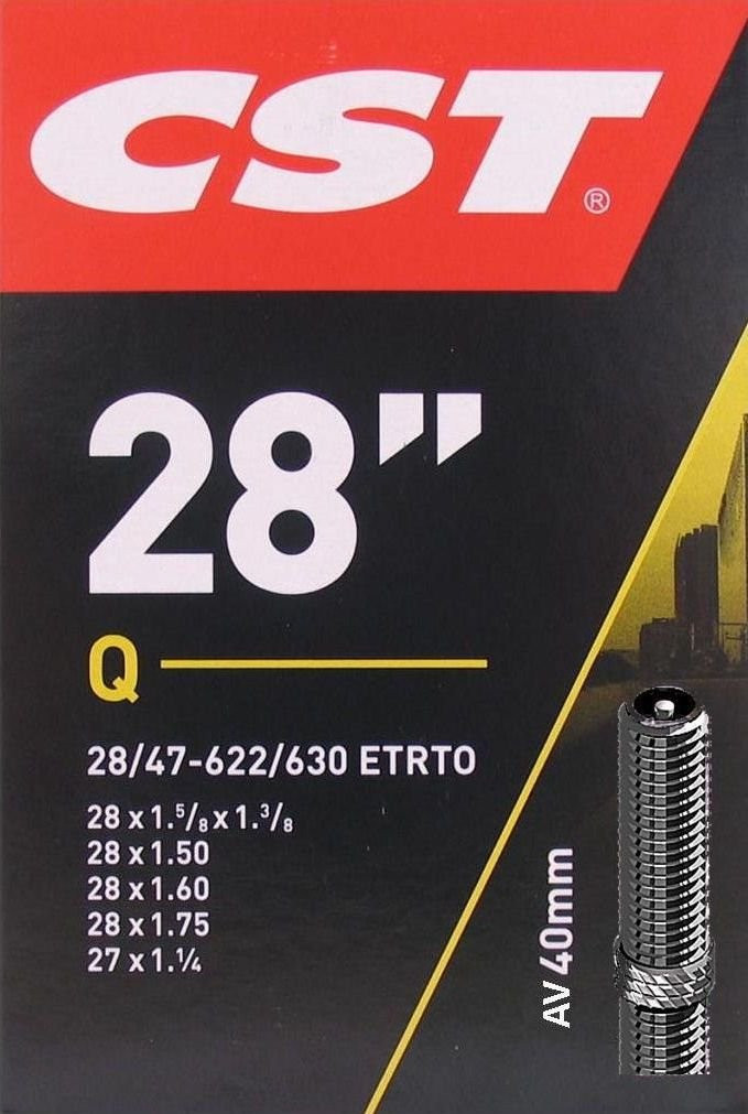 Binnenband CST AV40 28x 1-5/8" - 1-3/8-28/47-622