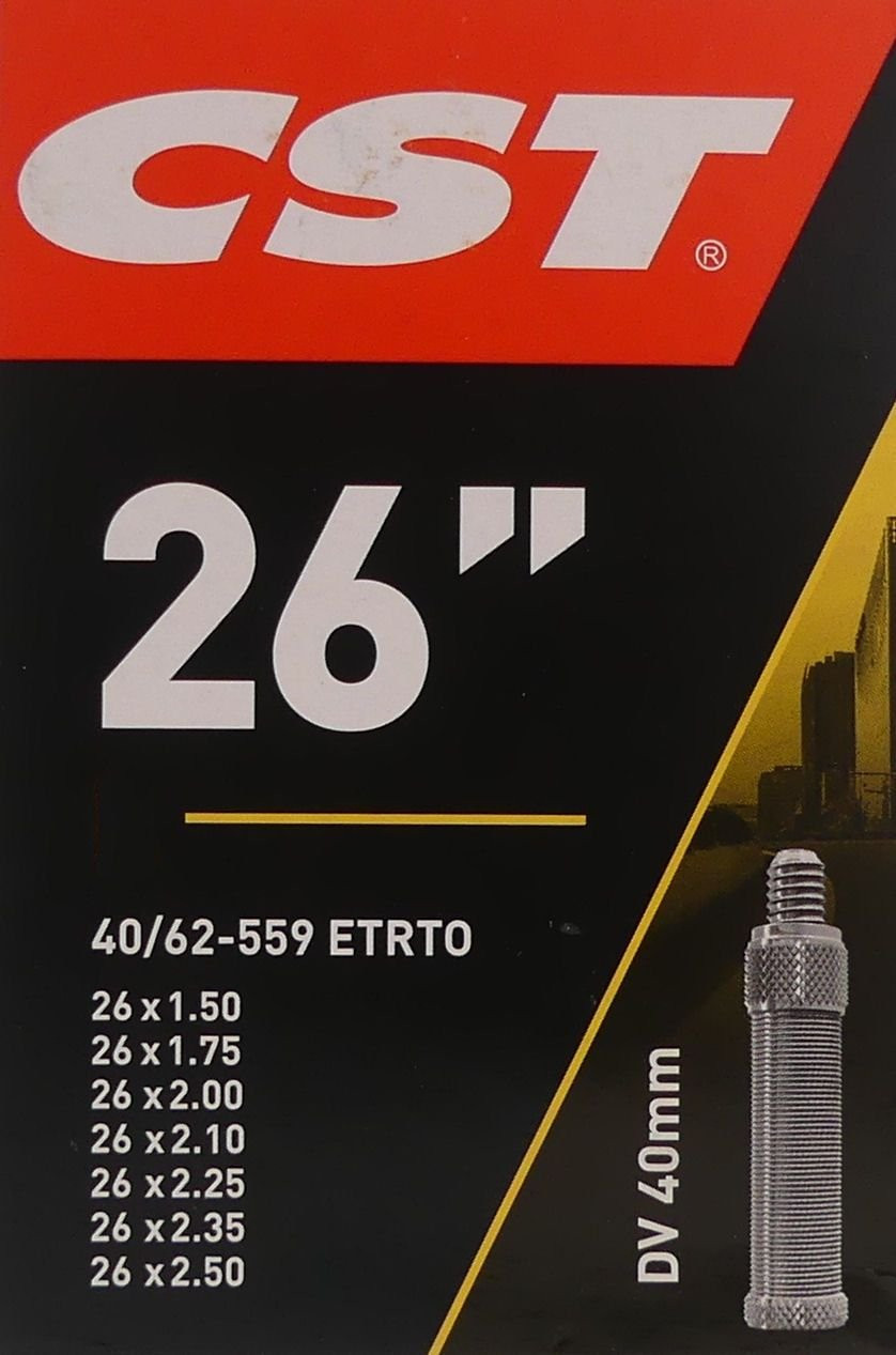 Binnenband CST DV40 26 x 1.25-1.90-32/47-559/597