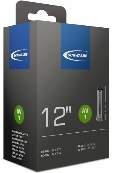 Binnenband Schwalbe AV1 12" / 47/62-203 - 40mm Ventiel