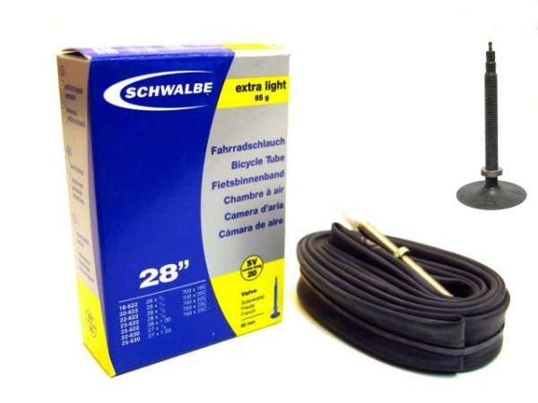 Binnenband Schwalbe Extra Light SV20 28-18/25-622/630 - 60mm Ventiel