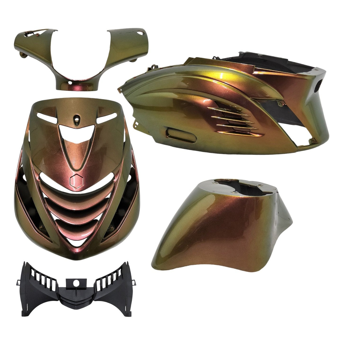 Kappenset Piaggio Zip Chesnut Brons - RS-1